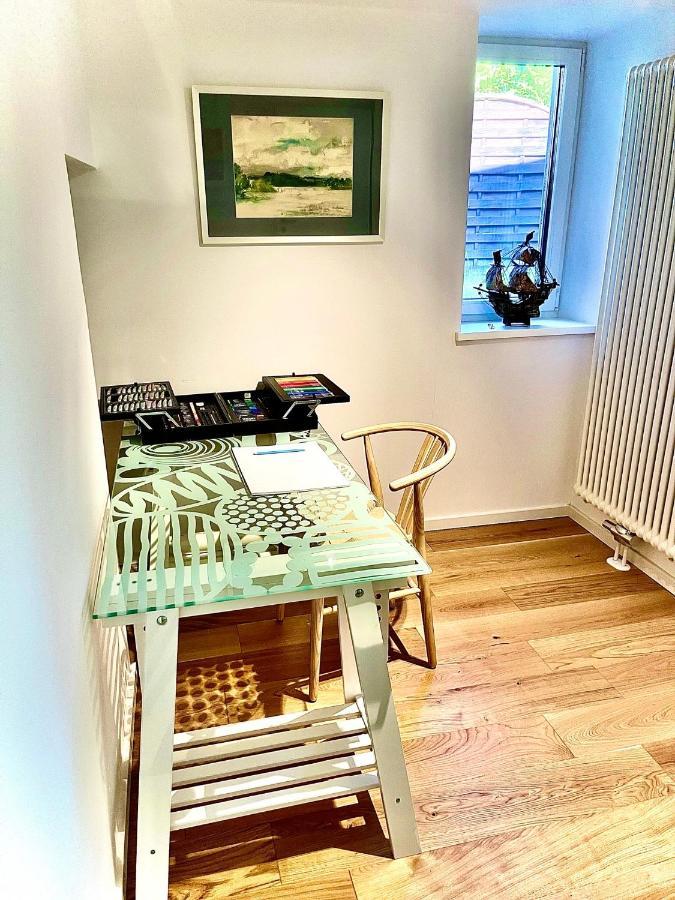 100M2 Fewo Im Haus Am See Mit Garten Bei Potsdam Schwielowsee Exteriér fotografie